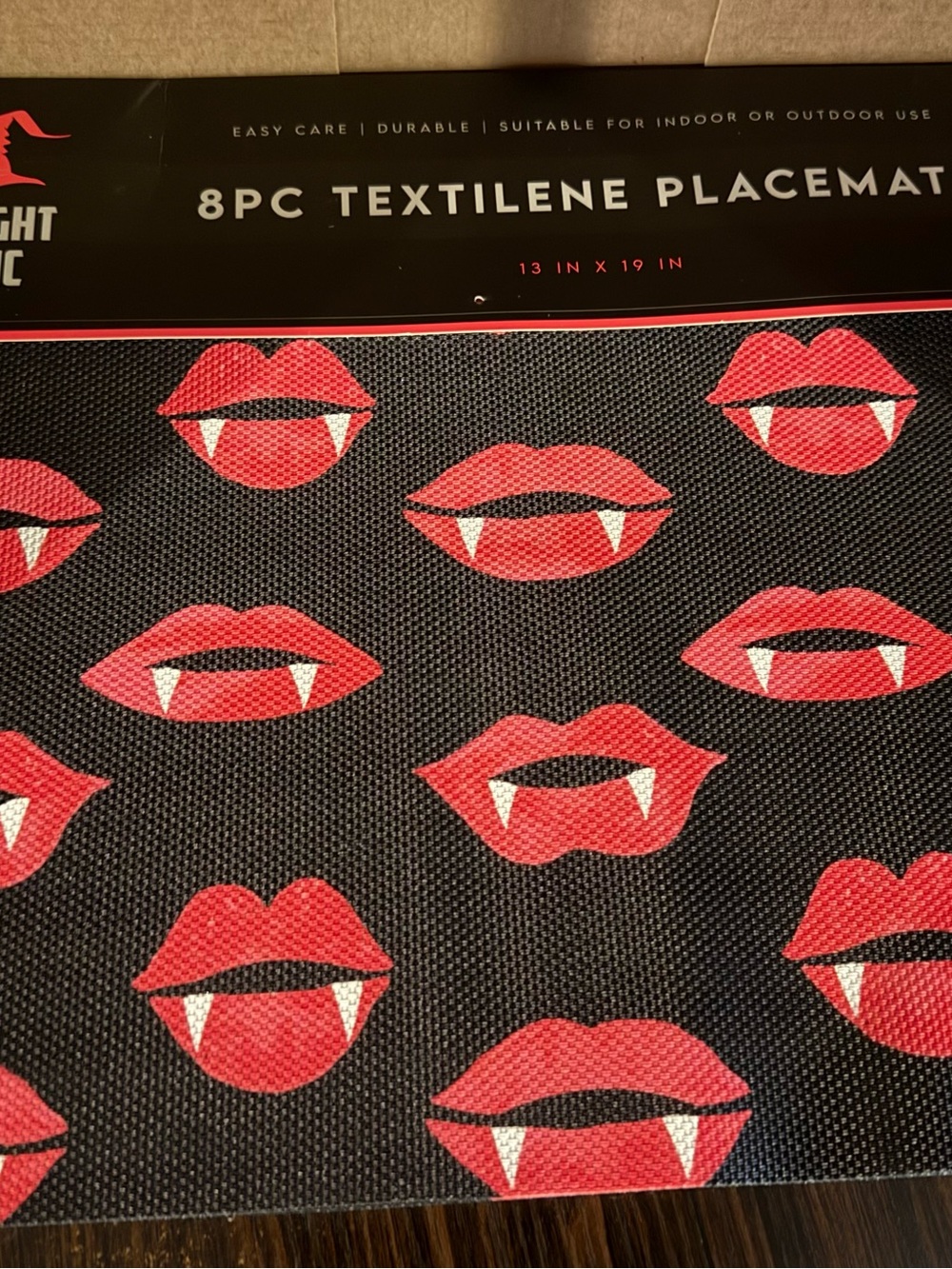 New: Midnight Magic 8PC Textilene Placemats